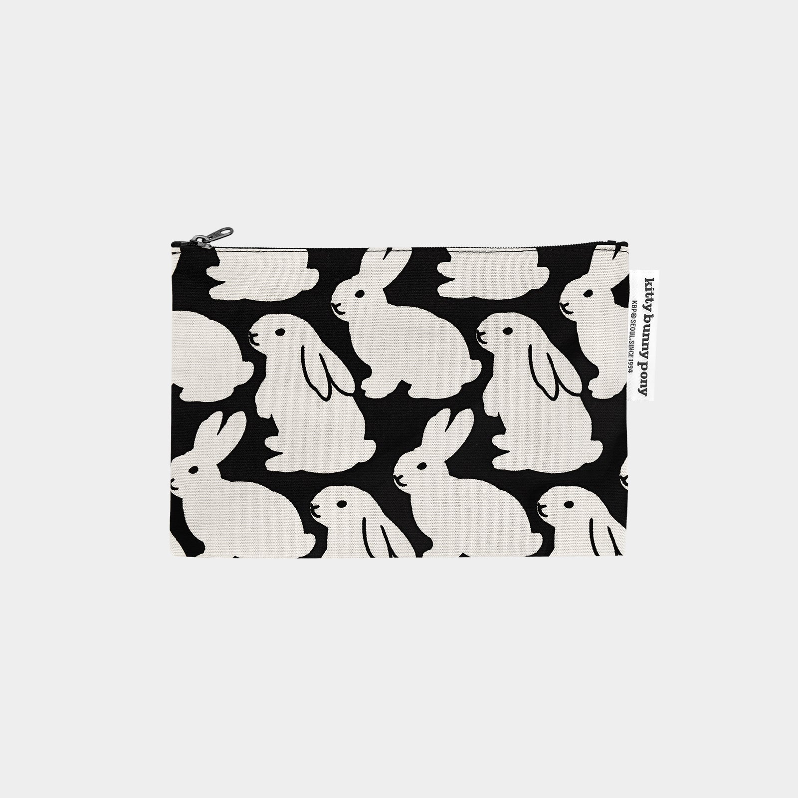 Little Black Bunnies Pouch